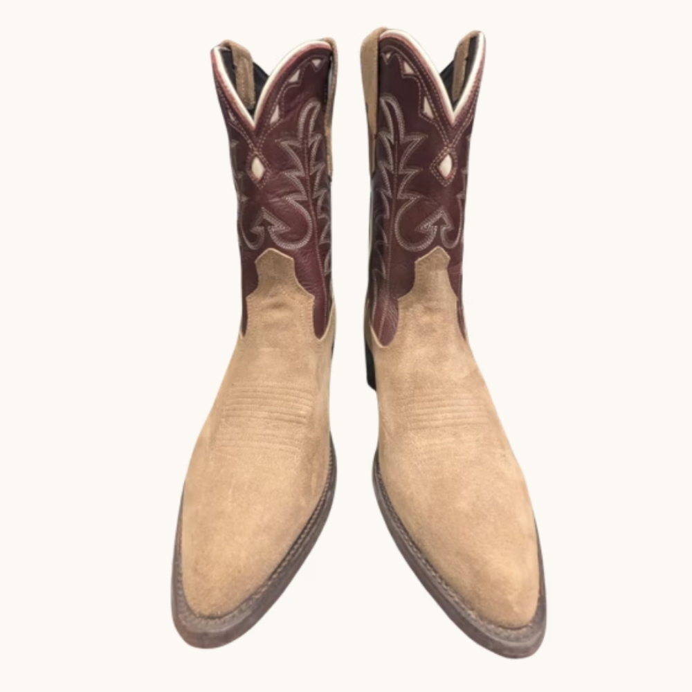 Tecovas Jolene Almond Wine Cowgirl Boots - Picture 2 of 7